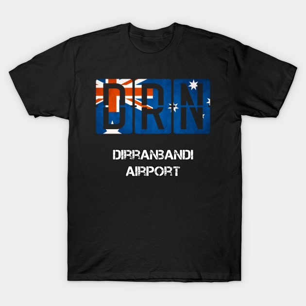 DRN Dirranbandi Airport code T-Shirt by Storeology